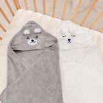 Áo ủ choàng tắm Monona hình con vật có mũ trùm đầu cho bé - Image 4