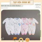 Body cài chéo HONEE cún Beagle nghịch ngợm cho bé từ sơ sinh