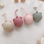 Hộp đựng ti giả bằng silicone hình Gấu xuất hàn cho bé - Image 4