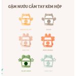 Gặm nướu tay cầm silicone TGM Hàn Quốc có hộp đựng nhiều mẫu xinh cho bé