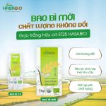[có gói mini] Gạo trắng hữu cơ Hasabio ST25 Japonica cho gia đình và bé ăn dặm - Image 2