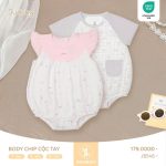 Bodychip Body suit cộc tay Judoby JB546 vải thun sợi tre mát cho bé - Image 2