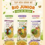 Mì Nui ăn dặm hữu cơ Bio Junior nhiều hình thú vị cho bé