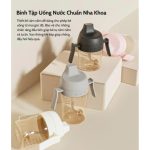 [HỎA TỐC HCM] Bình tập uống nước chuẩn nha khoa HEORSHE cho bé giai đoạn ăn dặm - Image 3
