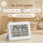 Nhiệt ẩm kế Moaz Bébé MB-124 đa chức năng hỗ trợ mẹ bé - Image 2
