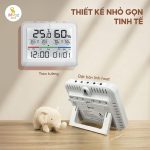 Nhiệt ẩm kế Moaz Bébé MB-124 đa chức năng hỗ trợ mẹ bé - Image 3