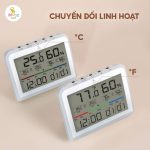 Nhiệt ẩm kế Moaz Bébé MB-124 đa chức năng hỗ trợ mẹ bé - Image 5