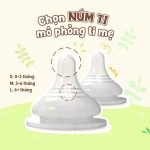 [HỎA TỐC HCM] Núm ti bình sữa Greenfinger Bebegrow cho bé từ sơ sinh - Image 2