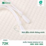 Khẩu trang vải Dokma cho bé (hộp set 3 cái) - Image 6