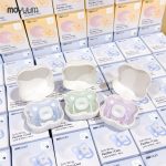 Ti giả silicone siêu nhẹ Moyuum ti ngậm cho bé từ sơ sinh có hộp đựng - Image 3