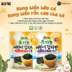 Rong biển trộn rắc cơm hữu cơ Alvins túi 21g cho bé ăn dặm