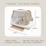 Kệ Khay úp bình sữa hình gấu Honper Bear HP247 Tủ đa năng giữ vệ sinh cho bé - Image 3