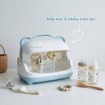 Kệ Khay úp bình sữa hình gấu Honper Bear HP247 Tủ đa năng giữ vệ sinh cho bé - Image 6