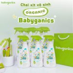 Chai xịt khuẩn Babyganics vệ sinh đồ dùng đa năng cho bé - Image 4