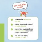 Kem đánh răng trẻ em K-mom Hàn Quốc cho bé từ 6m+ (ko flour và ít flour) - Image 3