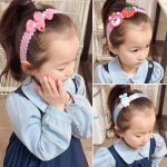 [Set 3c] Bờm dán băng đô dán tóc kèm charm cho bé gái - Image 5