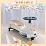 [HỎA TỐC HCM] Đồ chơi Xe lắc Honper có đèn nhạc HP827 chịu tải trọng 110kg an toàn cho bé yêu