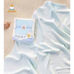 [Hộp 1c] Khăn tắm 100% sợi tre lụa Manny cho bé từ sơ sinh kt 100x100cm - Image 2