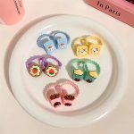 Set vỉ 10 chun viền răng cưa gắn charm cute thun tóc cho bé - Image 5