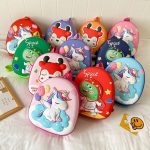 Balo trứng mẫu Unicorn/ Tuần lộc/ Cá sấu cho bé đi học mẫu giáo siêu nhẹ đáng yêu - Image 5