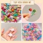 [5c-10c] Kẹp tách Kẹp mỏ vịt chữ X Kẹp mái đính gắn charm xinh yêu cho bé