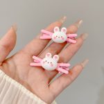 [5c-10c] Kẹp tách Kẹp mỏ vịt chữ X Kẹp mái đính gắn charm xinh yêu cho bé - Image 5