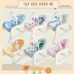 [HỎA TỐC HCM] Ghế rung bập bênh Honper HP217 tùy chỉnh 2 chế độ cho bé ngủ nằm chơi