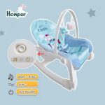[HỎA TỐC HCM] Ghế rung bập bênh Honper HP217 tùy chỉnh 2 chế độ cho bé ngủ nằm chơi - Image 5