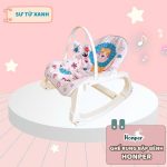 [HỎA TỐC HCM] Ghế rung bập bênh Honper HP217 tùy chỉnh 2 chế độ cho bé ngủ nằm chơi - Image 6
