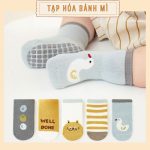 Vớ tất Nemo hình thú có chống trượt nguyên bàn cho bé tập đi