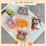 Túi zip ngôi sao hình cute đựng chun thun cột tóc cho bé - Image 2