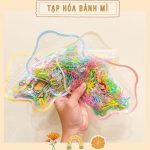 Túi zip ngôi sao hình cute đựng chun thun cột tóc cho bé - Image 3