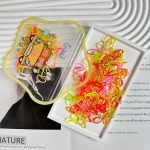 Túi zip ngôi sao hình cute đựng chun thun cột tóc cho bé - Image 4