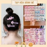 Set 35 dây chun thun + kẹp tóc hoạt hình xinh yêu cho bé