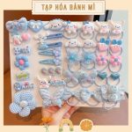 Set 35 dây chun thun + kẹp tóc hoạt hình xinh yêu cho bé - Image 2