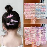 Set 35 dây chun thun + kẹp tóc hoạt hình xinh yêu cho bé - Image 6