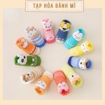 Vớ tất hình thú cho bé sơ sinh 0-6 tháng nhiều mẫu có chống trượt