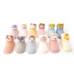 Vớ tất hình thú cho bé sơ sinh 0-6 tháng nhiều mẫu có chống trượt - Image 5