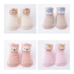 Vớ tất hình thú cho bé sơ sinh 0-6 tháng nhiều mẫu có chống trượt - Image 6