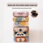 Vớ tất hình thú có chống trượt đựng túi zip cho bé - Image 5