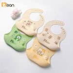 Yếm ăn dặm silicon Misan dáng HQ có máng cho bé ăn dặm - Image 3