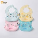Yếm ăn dặm silicon Misan dáng HQ có máng cho bé ăn dặm - Image 4