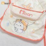 Áo yếm cộc tay 2 lớp Misan thoáng mát cho bé ăn dặm - Image 4