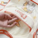Áo yếm cộc tay 2 lớp Misan thoáng mát cho bé ăn dặm - Image 6