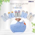 Set 5 đôi vớ tất lưới Dokma DS382 cho bé 6-12m - Image 2
