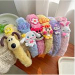 Bòm đeo tóc bằng lông mẫu hoạt hình cho bé chụp hình siêu xinh - Image 2