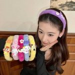 Bòm đeo tóc bằng lông mẫu hoạt hình cho bé chụp hình siêu xinh - Image 4