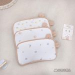 Gối bông tai gấu Monona vải cotton waffle phiên bản mới mịn thoáng cho bé từ sơ sinh - Image 3