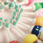 Bàn chải lông tơ hình thú Misan có hộp đựng cho bé mới tập đánh răng - Image 5