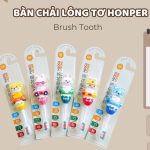 Bàn chải lông tơ Brush Tooth Honper HP241 cho bé tập đánh răng - Image 2